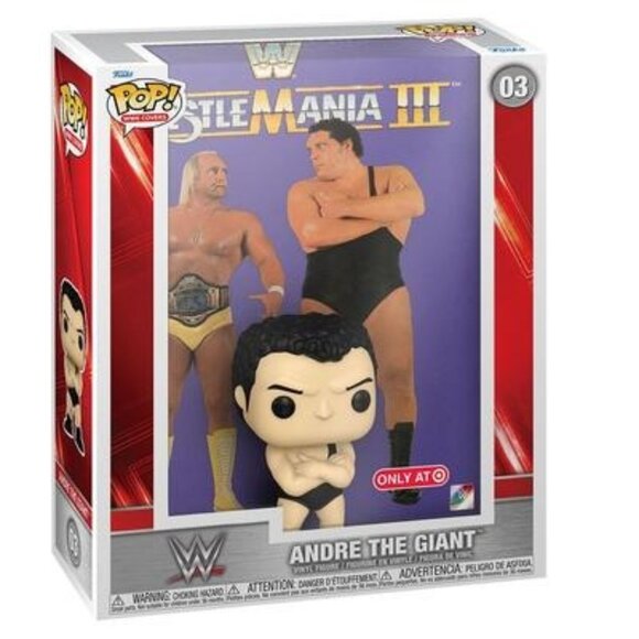 Andre The Giant WWE Wrestlemania III Pop! Vinyl Figure Target Exclusive - Picture 1 of 5